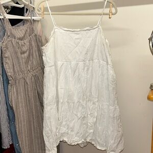 American eagle mini white dress